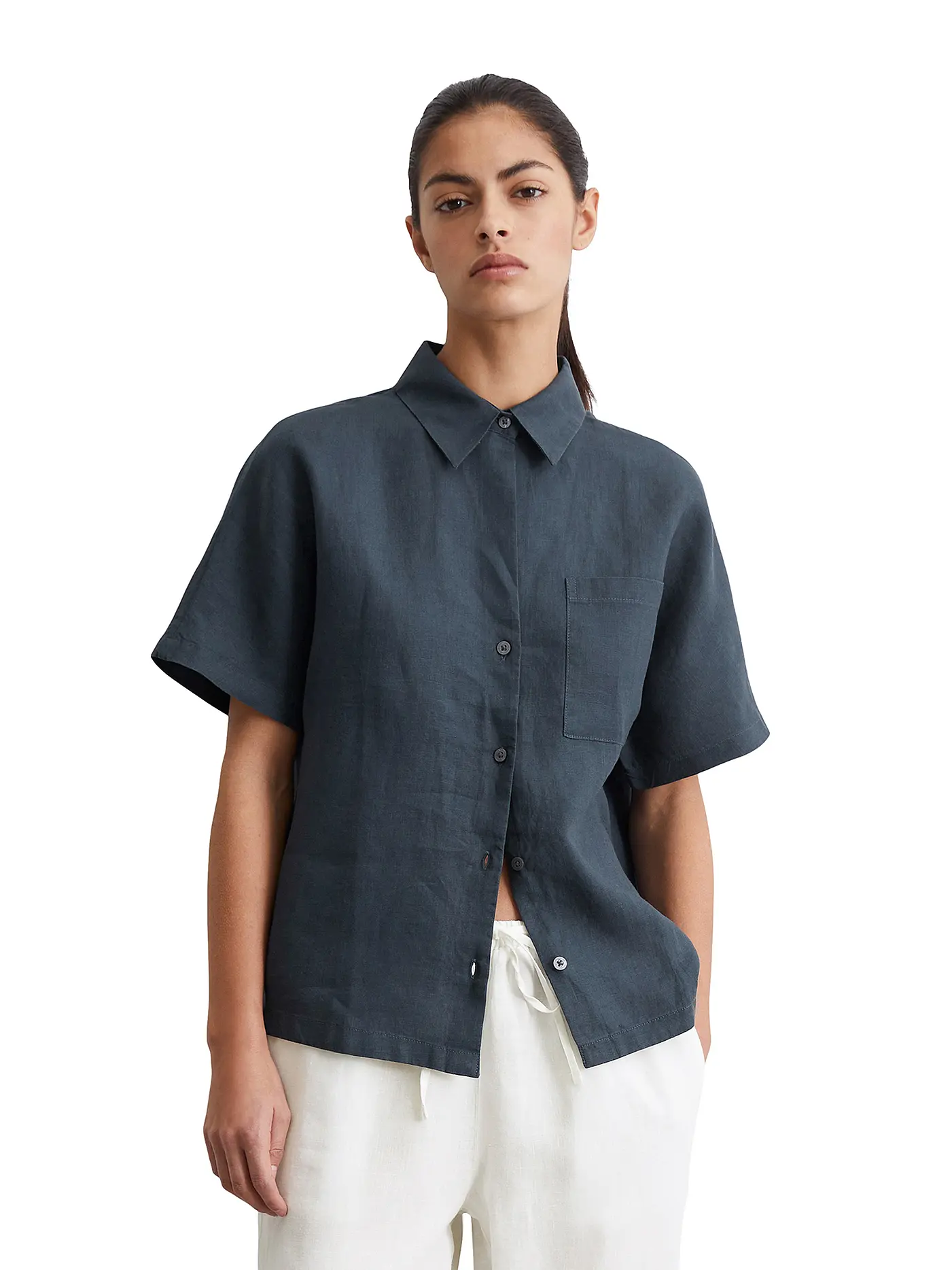 MARC O'POLO | Leinenbluse | 